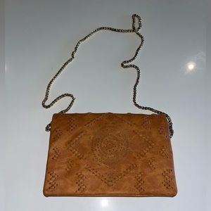 Free people crossbody flap bag